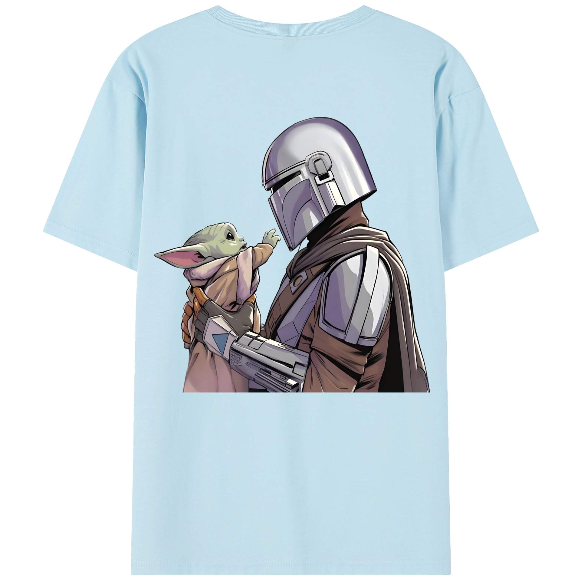 （画像用） スター・ウォーズ Star Wars 綿100％半袖Tシャツ（背面プリント）
